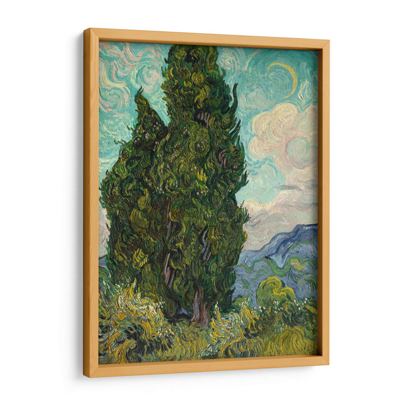 Cipreses - Vincent Van Gogh | Cuadro decorativo de Canvas Lab