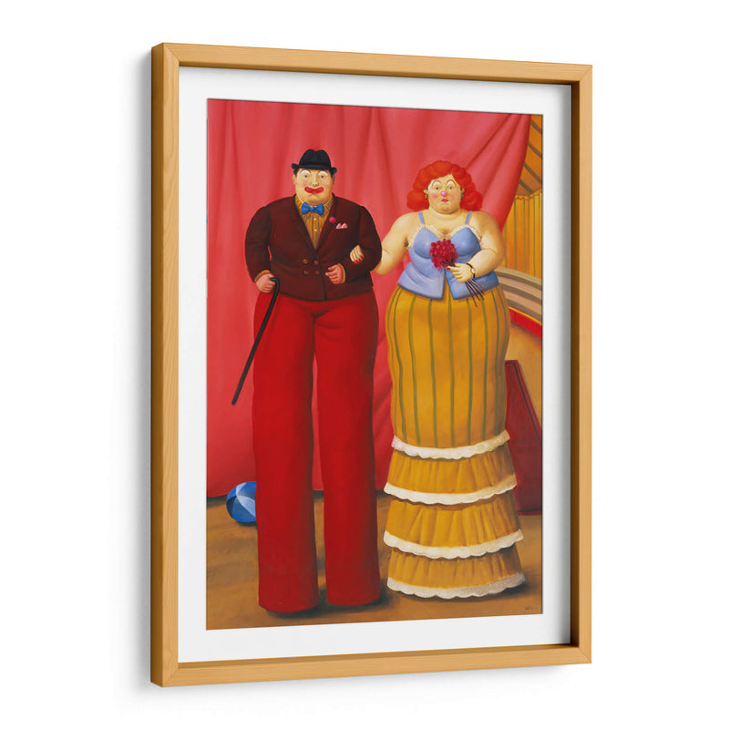 El circo - Fernando Botero | Cuadro decorativo de Canvas Lab