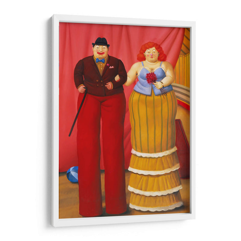 El circo - Fernando Botero | Cuadro decorativo de Canvas Lab