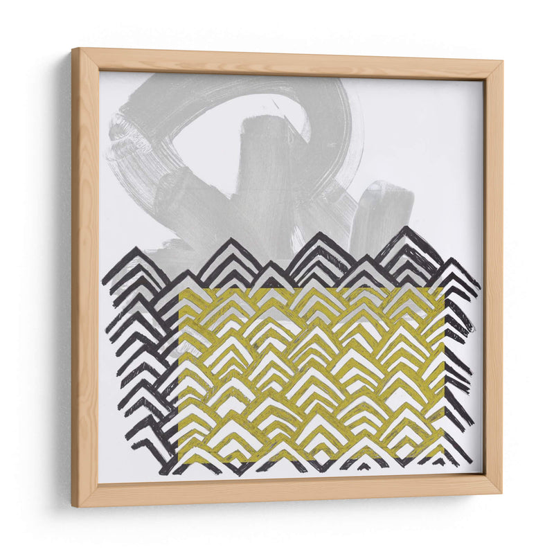 Bloque De Impresión Abstracta Ii - June Erica Vess | Cuadro decorativo de Canvas Lab