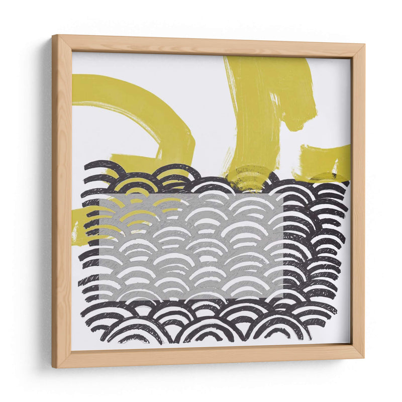 Bloque De Impresión Abstracta Iv - June Erica Vess | Cuadro decorativo de Canvas Lab