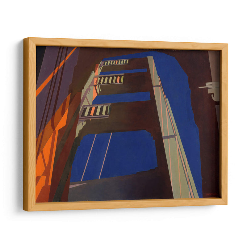 Golden Gate - Charles Sheeler | Cuadro decorativo de Canvas Lab