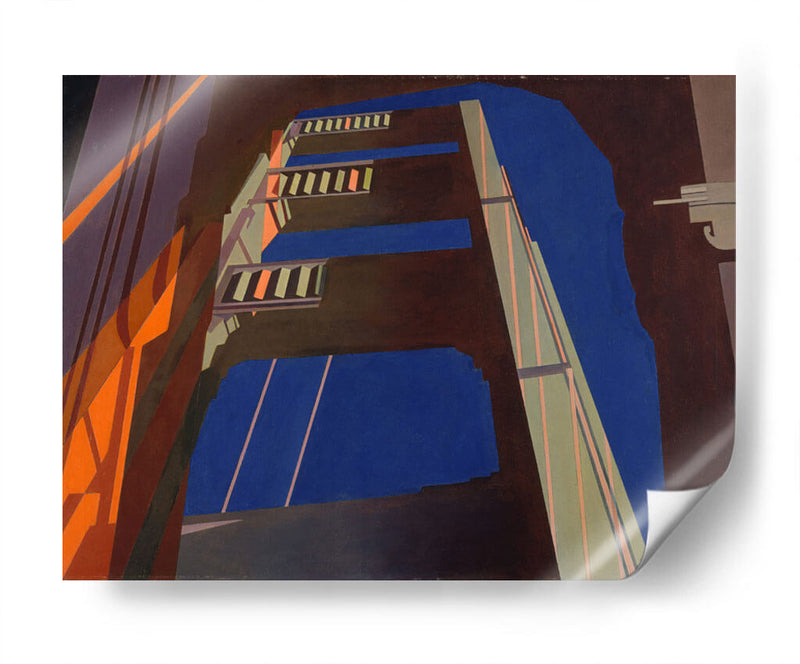 Golden Gate - Charles Sheeler | Cuadro decorativo de Canvas Lab