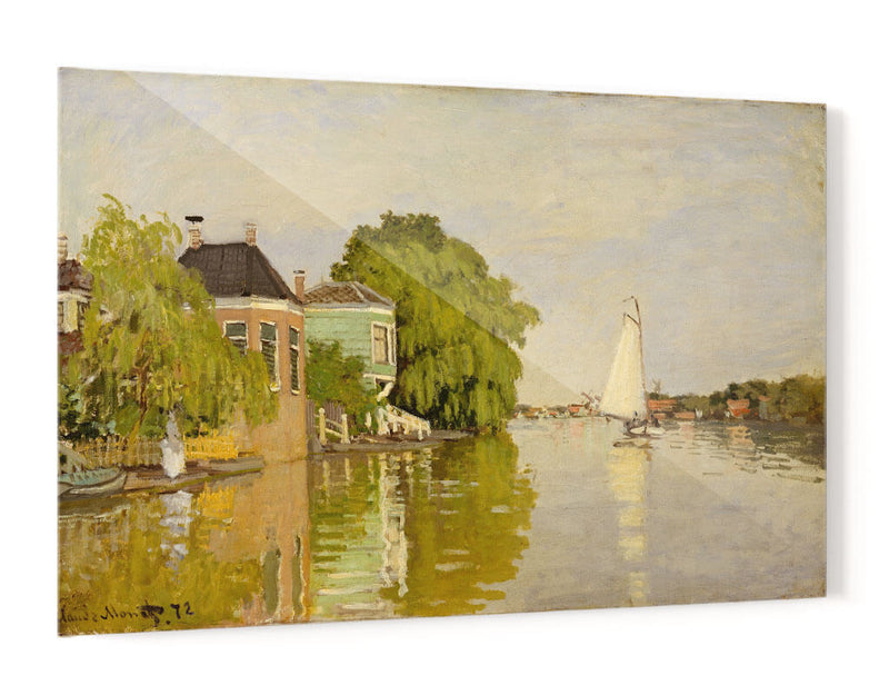 Houses on the Achterzaan - Claude Monet | Cuadro decorativo de Canvas Lab