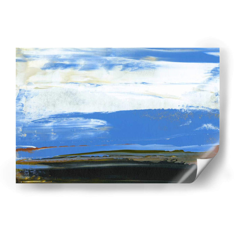Vista Deconstruida En Azul I - Sharon Gordon | Cuadro decorativo de Canvas Lab