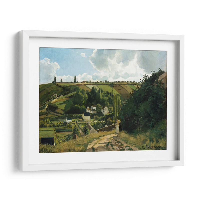 Jalais Hill, Pontoise - Camille Pissarro | Cuadro decorativo de Canvas Lab