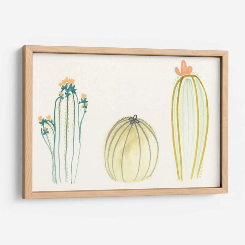 Funky Succulents Iv - June Erica Vess | Cuadro decorativo de Canvas Lab