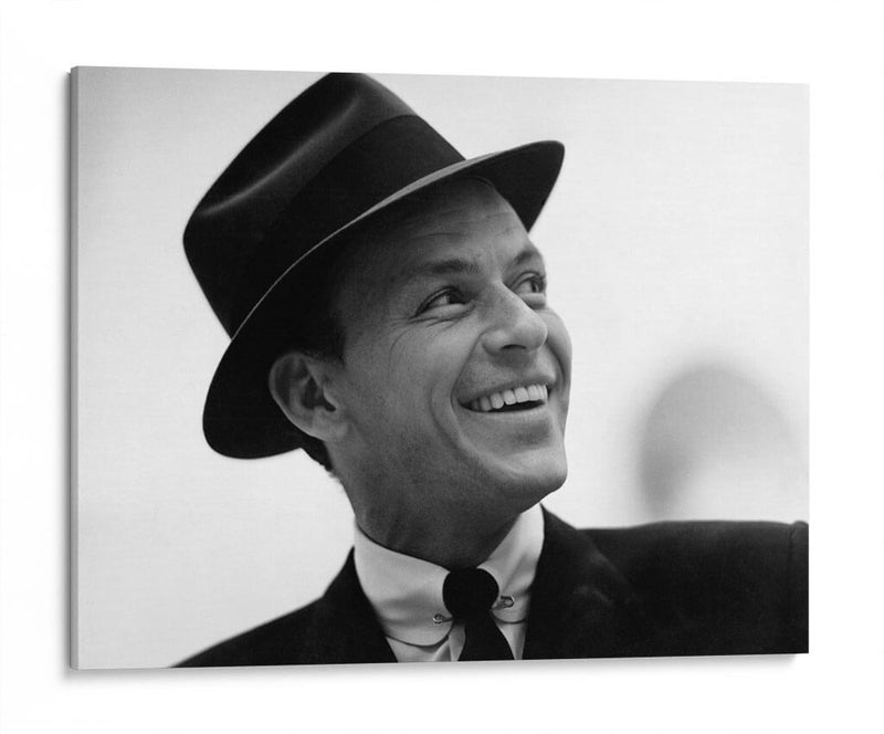 La sonrisa de Frank Sinatra | Cuadro decorativo de Canvas Lab