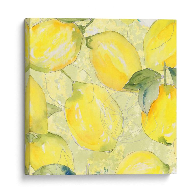 Lemon Medley Ii - Leslie Mark | Cuadro decorativo de Canvas Lab