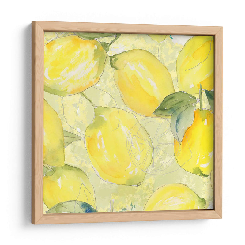 Lemon Medley Ii - Leslie Mark | Cuadro decorativo de Canvas Lab