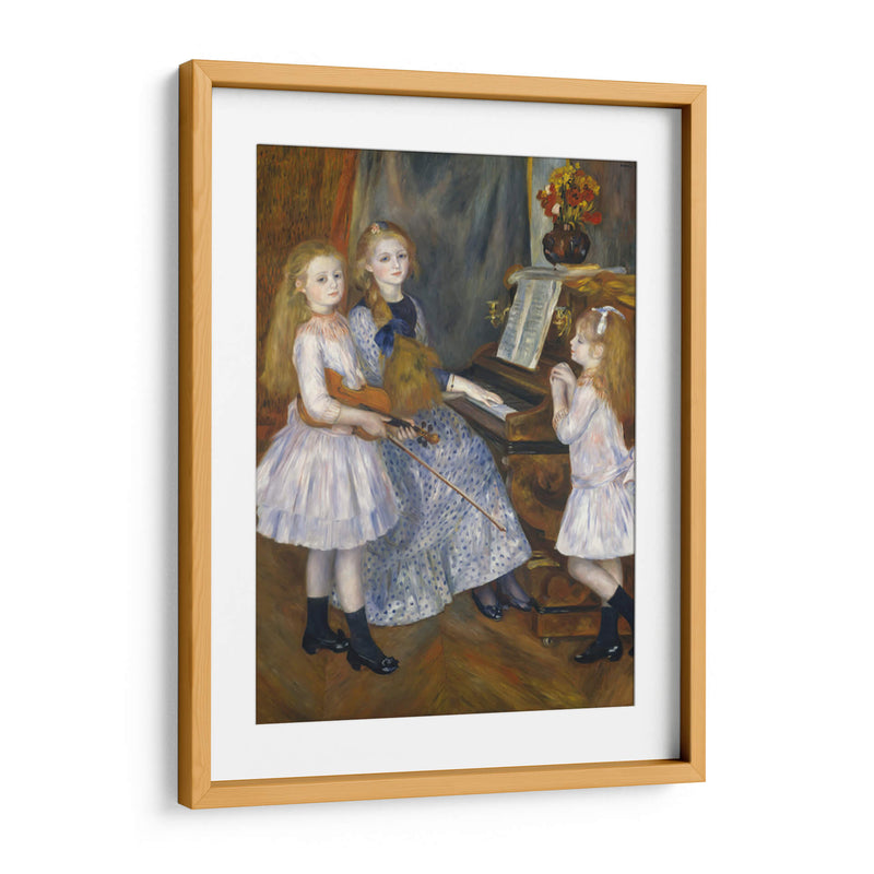 Las hijas de Catulle Mendès - Pierre-Auguste Renoir | Cuadro decorativo de Canvas Lab