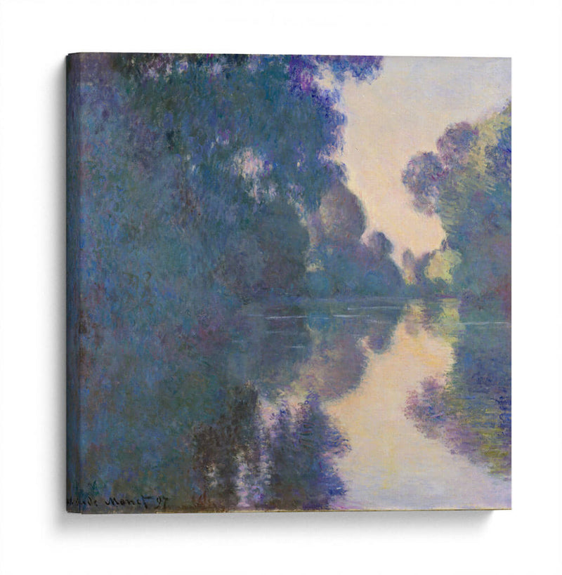 El Sena en Giverny, Nieblas matinales - Claude O. Monet | Cuadro decorativo de Canvas Lab