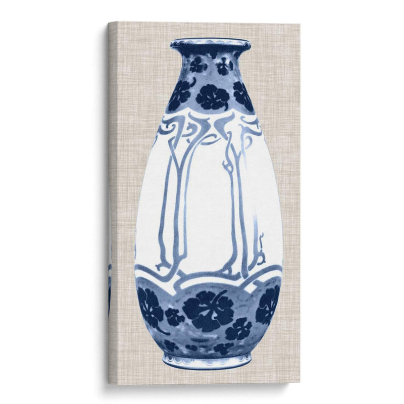 Jarrón Azul Y Blanco Ii | Cuadro decorativo de Canvas Lab