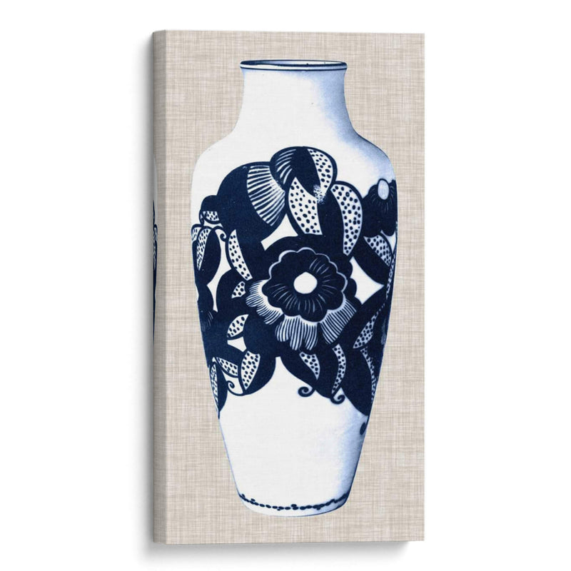 Jarrón Azul Y Blanco Iii | Cuadro decorativo de Canvas Lab