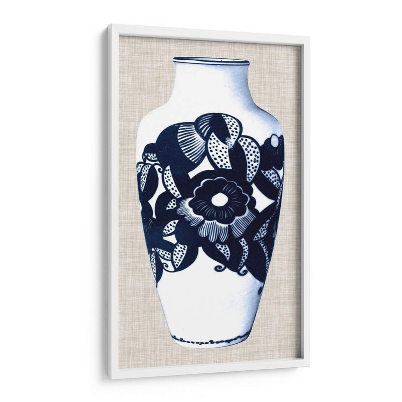 Jarrón Azul Y Blanco Iii | Cuadro decorativo de Canvas Lab