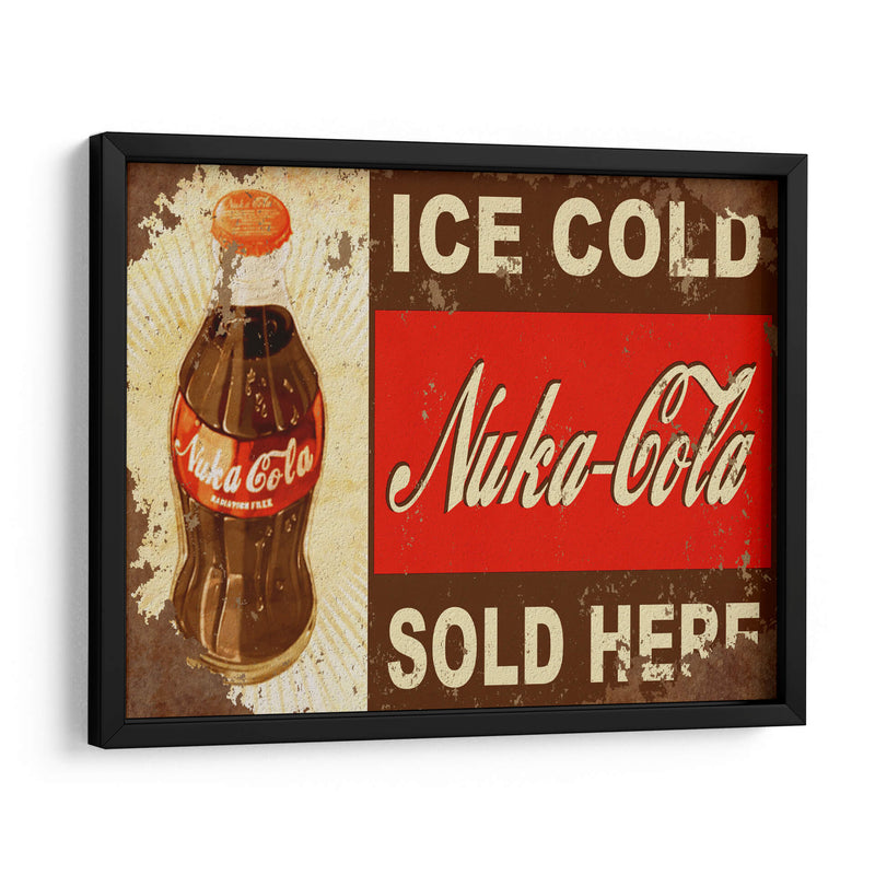 Nuka Cola here | Cuadro decorativo de Canvas Lab