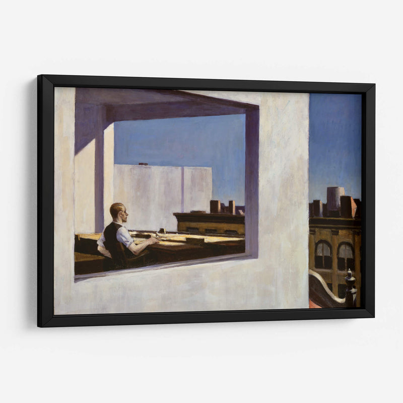 Office in a Small City - Edward Hopper | Cuadro decorativo de Canvas Lab