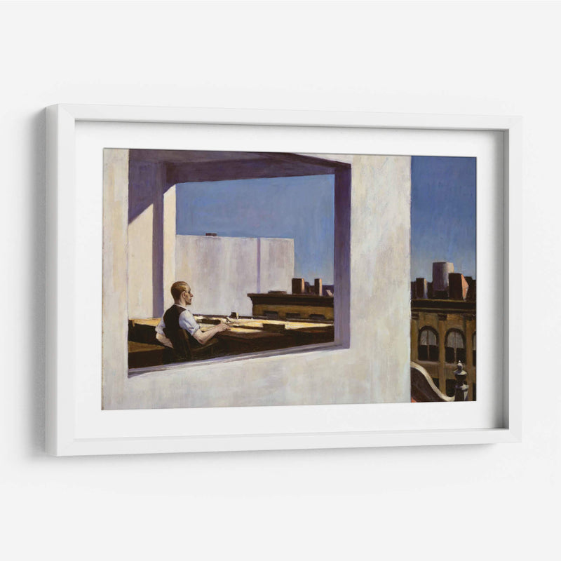 Office in a Small City - Edward Hopper | Cuadro decorativo de Canvas Lab