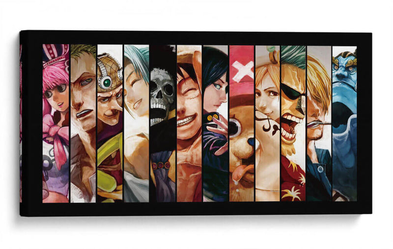 One Piece love | Cuadro decorativo de Canvas Lab
