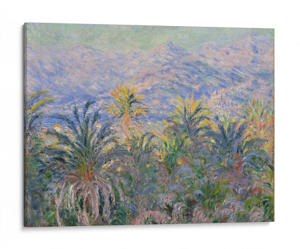Palm Trees at Bordighera - Claude O. Monet | Cuadro decorativo de Canvas Lab