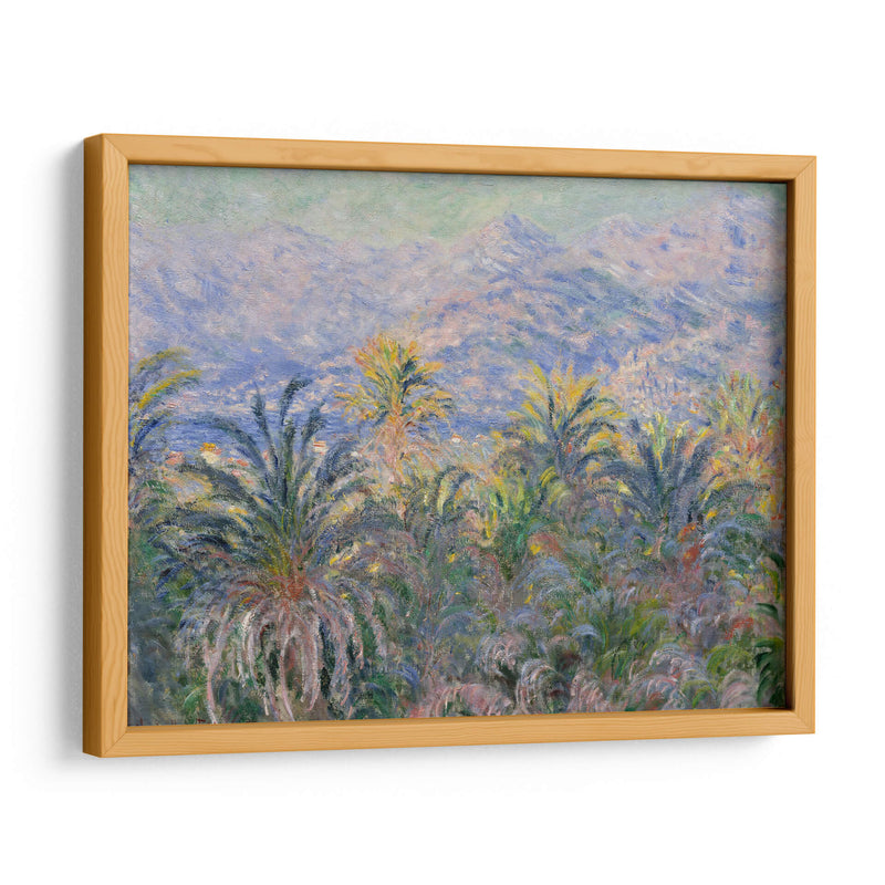 Palm Trees at Bordighera - Claude O. Monet | Cuadro decorativo de Canvas Lab