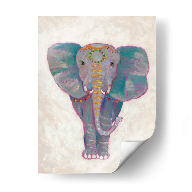 Festival Elefante I - Chariklia Zarris | Cuadro decorativo de Canvas Lab
