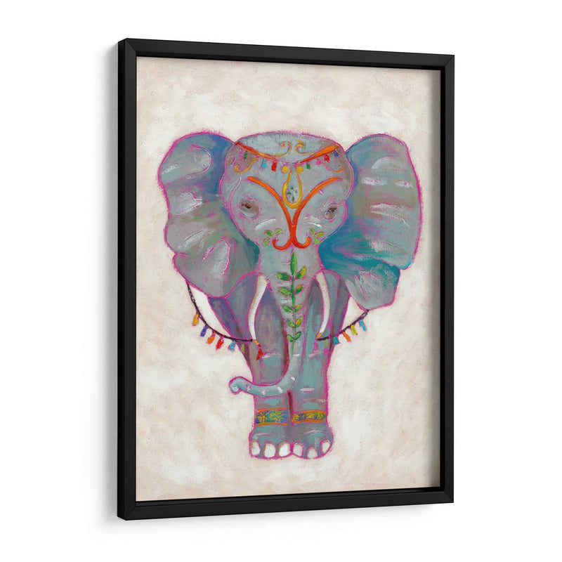 Festival Elephant Ii - Chariklia Zarris | Cuadro decorativo de Canvas Lab
