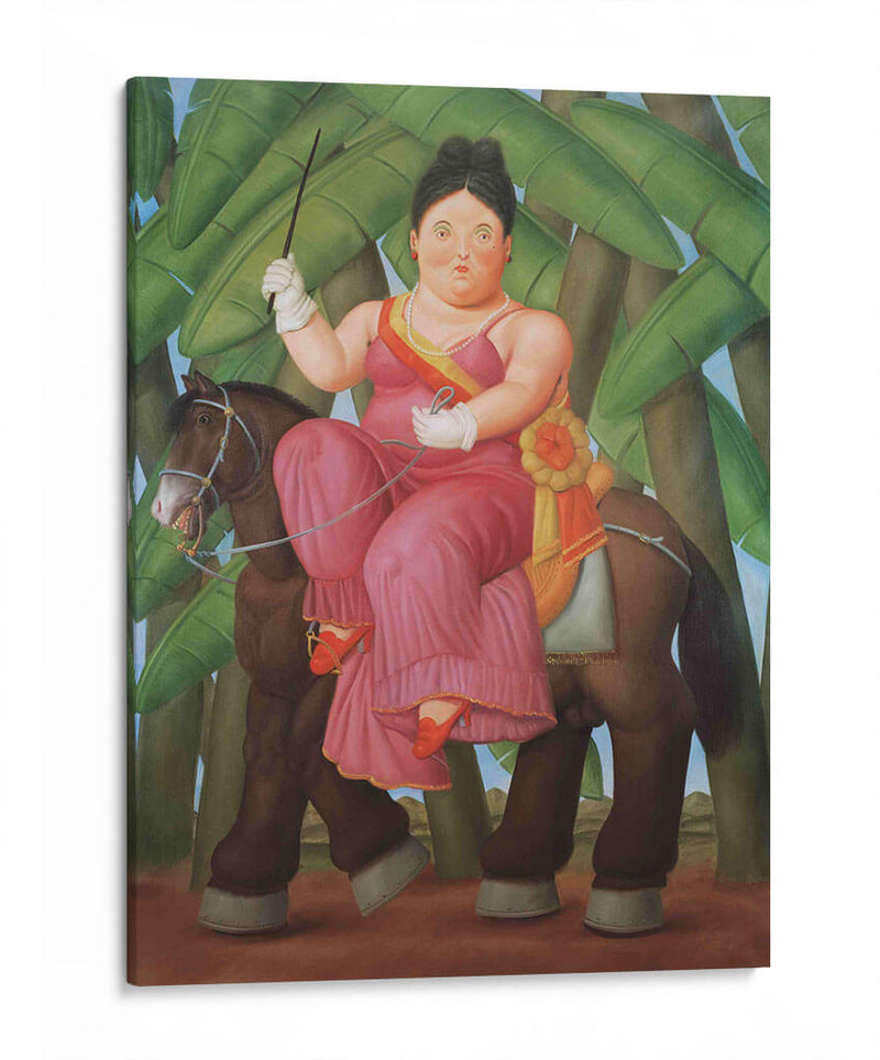 Prima Dama - Fernando Botero | Cuadro decorativo de Canvas Lab