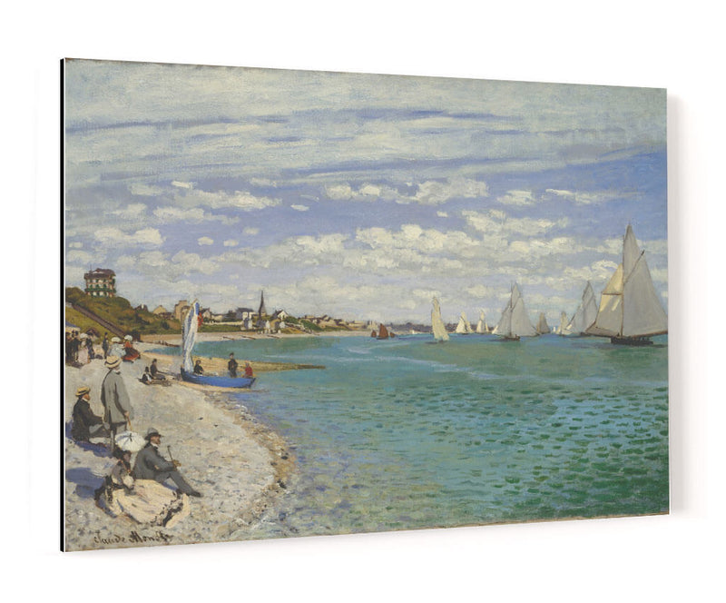 Regatta at Sainte-Adresse - Claude Monet | Cuadro decorativo de Canvas Lab