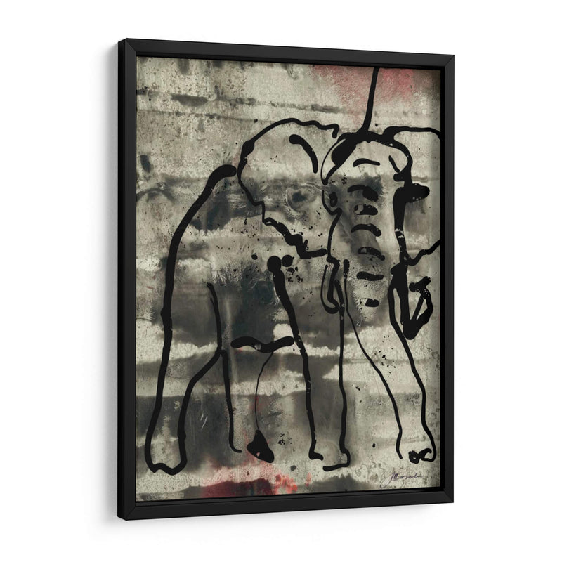 Elefante Abstracto I - Joyce Combs | Cuadro decorativo de Canvas Lab