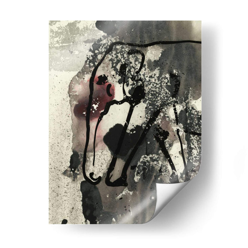 Elefante Abstracto Ii - Joyce Combs | Cuadro decorativo de Canvas Lab