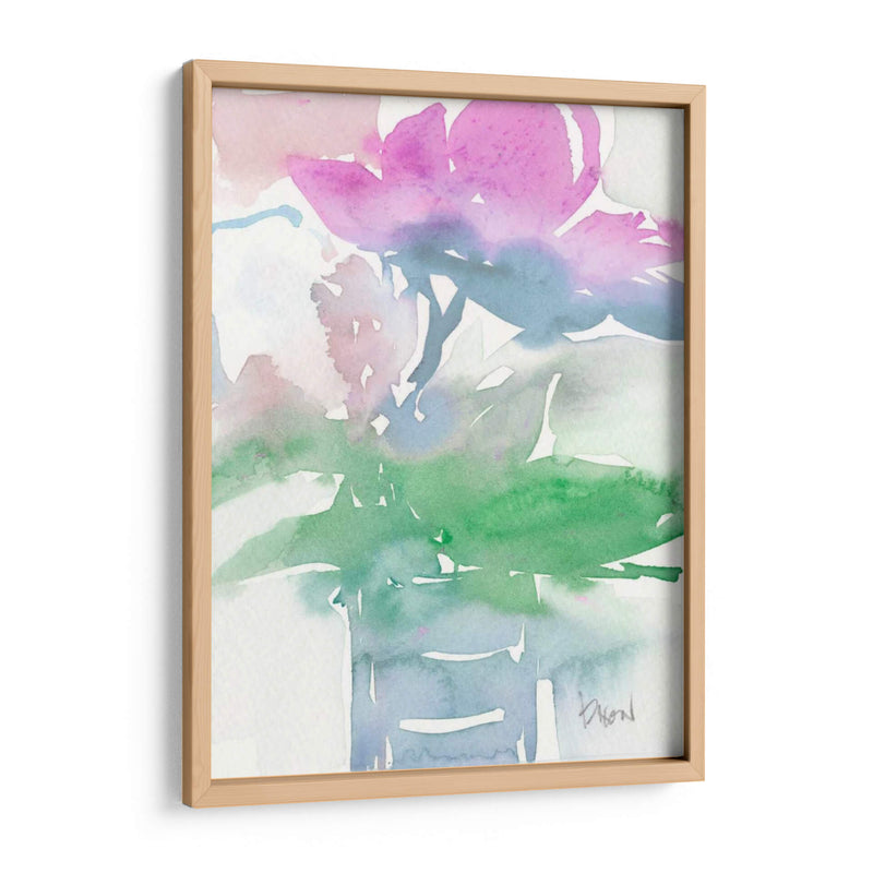 Flores Bastante Rosadas I - Samuel Dixon | Cuadro decorativo de Canvas Lab