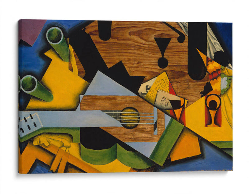 Still Life with a Guitar - Juan Gris | Cuadro decorativo de Canvas Lab