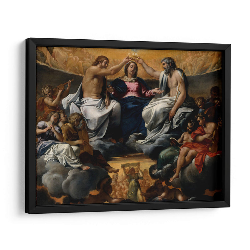 The Coronation of the Virgin - Annibale Carracci | Cuadro decorativo de Canvas Lab