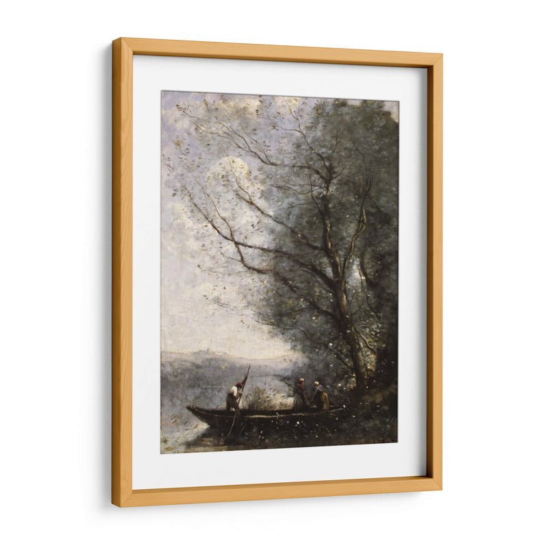 The Ferryman - Camille Corot | Cuadro decorativo de Canvas Lab