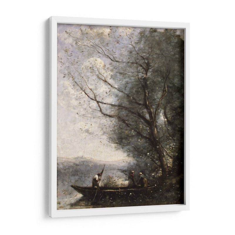The Ferryman - Camille Corot | Cuadro decorativo de Canvas Lab