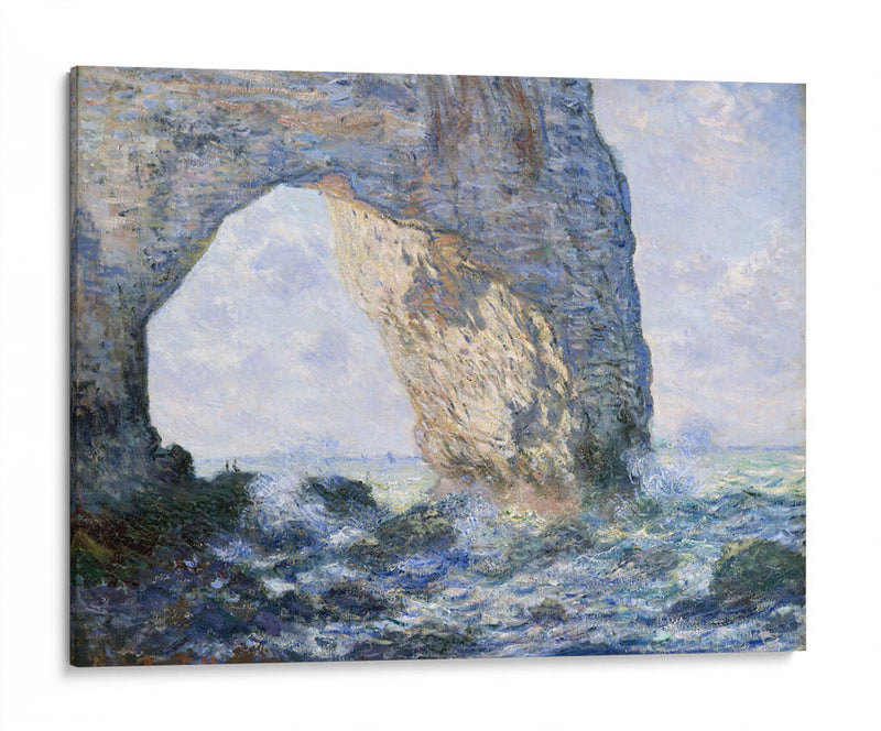 La Manneporte (Étretat) - Claude O. Monet | Cuadro decorativo de Canvas Lab