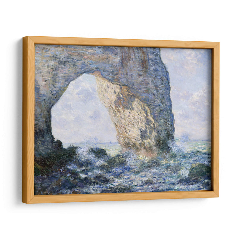 La Manneporte (Étretat) - Claude O. Monet | Cuadro decorativo de Canvas Lab