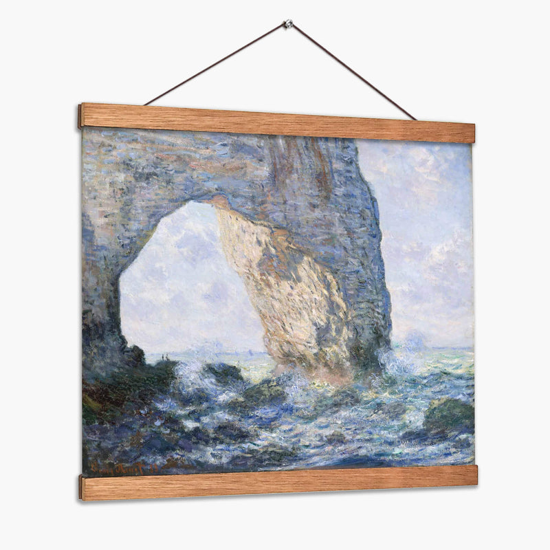 La Manneporte (Étretat) - Claude O. Monet | Cuadro decorativo de Canvas Lab