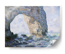 La Manneporte (Étretat) - Claude O. Monet | Cuadro decorativo de Canvas Lab