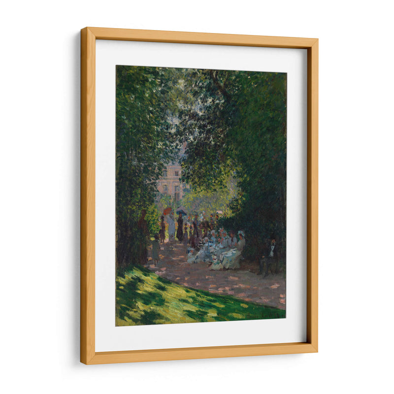 The Parc Monceau - Claude O. Monet | Cuadro decorativo de Canvas Lab