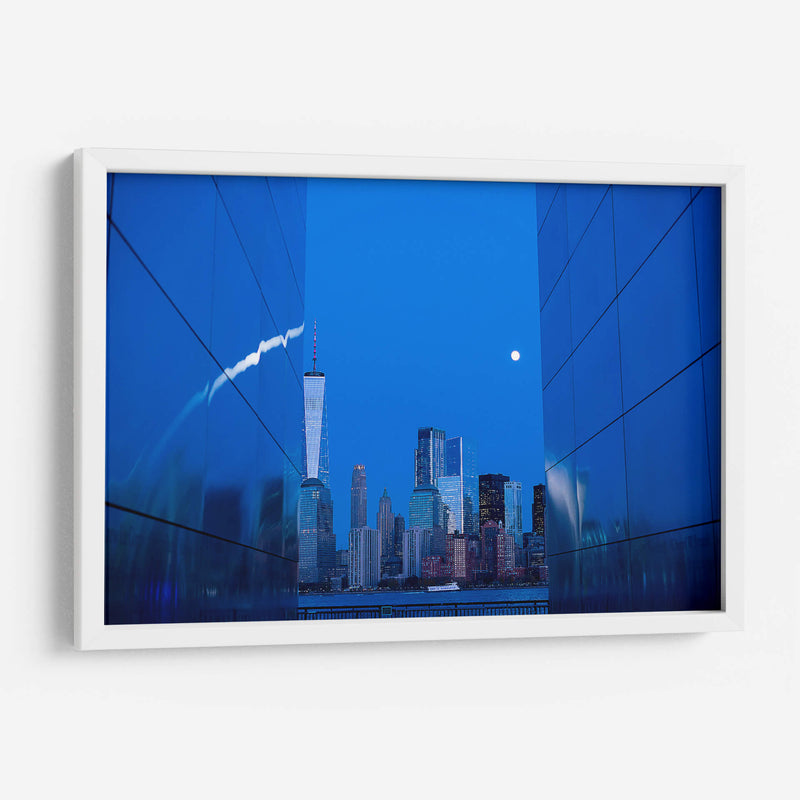 Ciudad azul | Cuadro decorativo de Canvas Lab