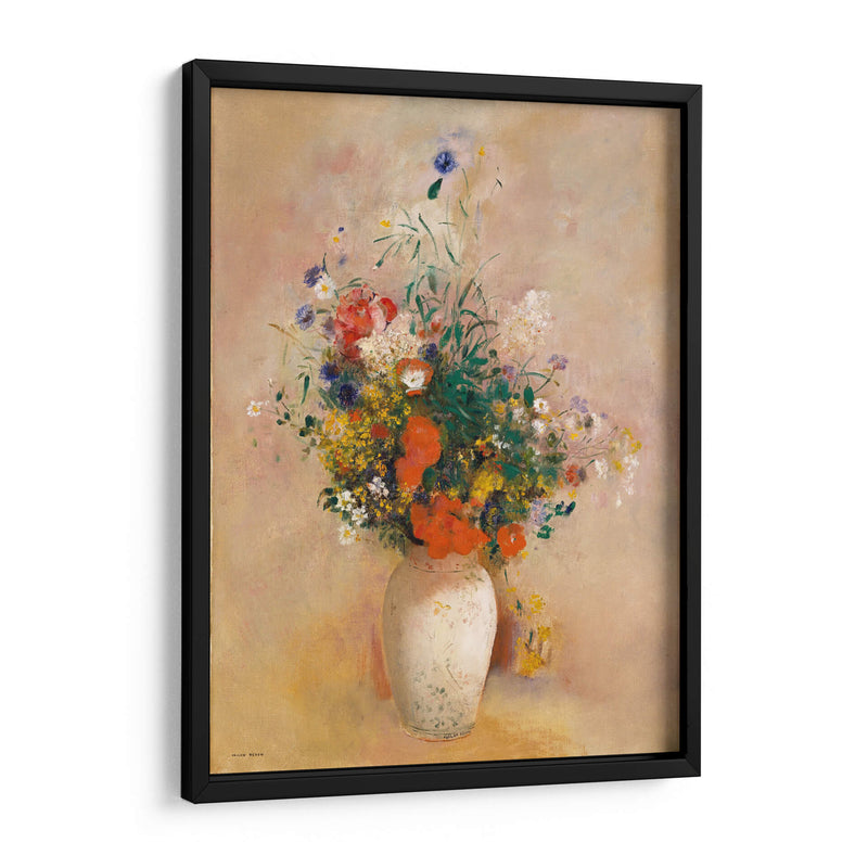 Vase of Flowers - Odilon Redon | Cuadro decorativo de Canvas Lab