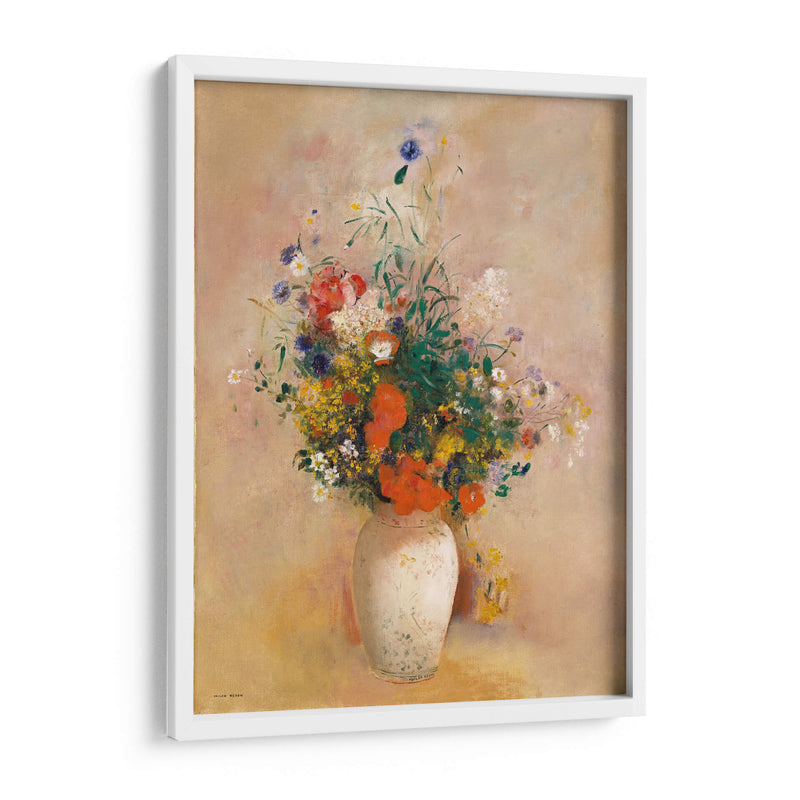 Vase of Flowers - Odilon Redon | Cuadro decorativo de Canvas Lab