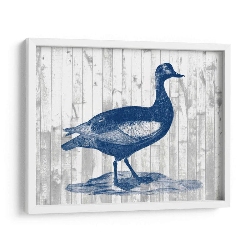 Woodgrain Fowl Iv - Jennifer Goldberger | Cuadro decorativo de Canvas Lab