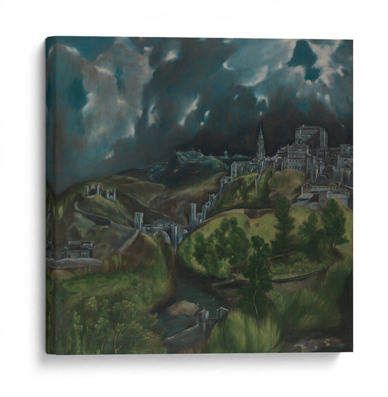 View of Toledo - El Greco | Cuadro decorativo de Canvas Lab