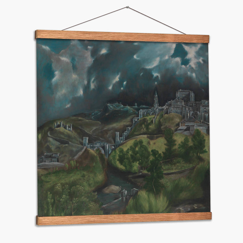 View of Toledo - El Greco | Cuadro decorativo de Canvas Lab