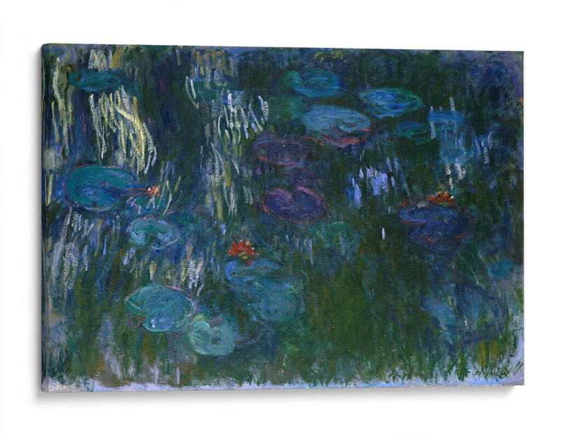 Water and Lilies - Claude Monet | Cuadro decorativo de Canvas Lab
