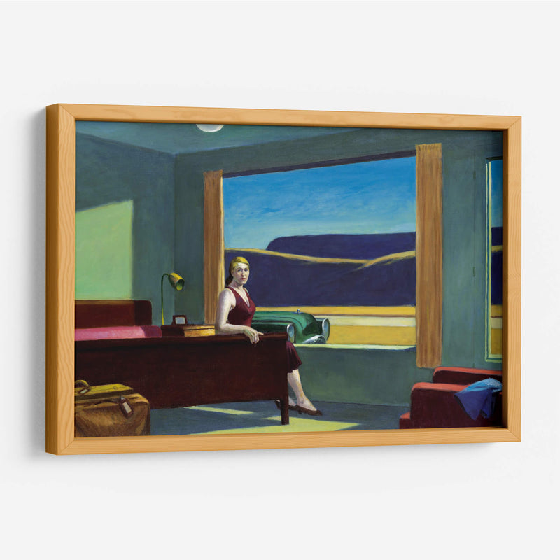 Western Motel - Edward Hopper | Cuadro decorativo de Canvas Lab