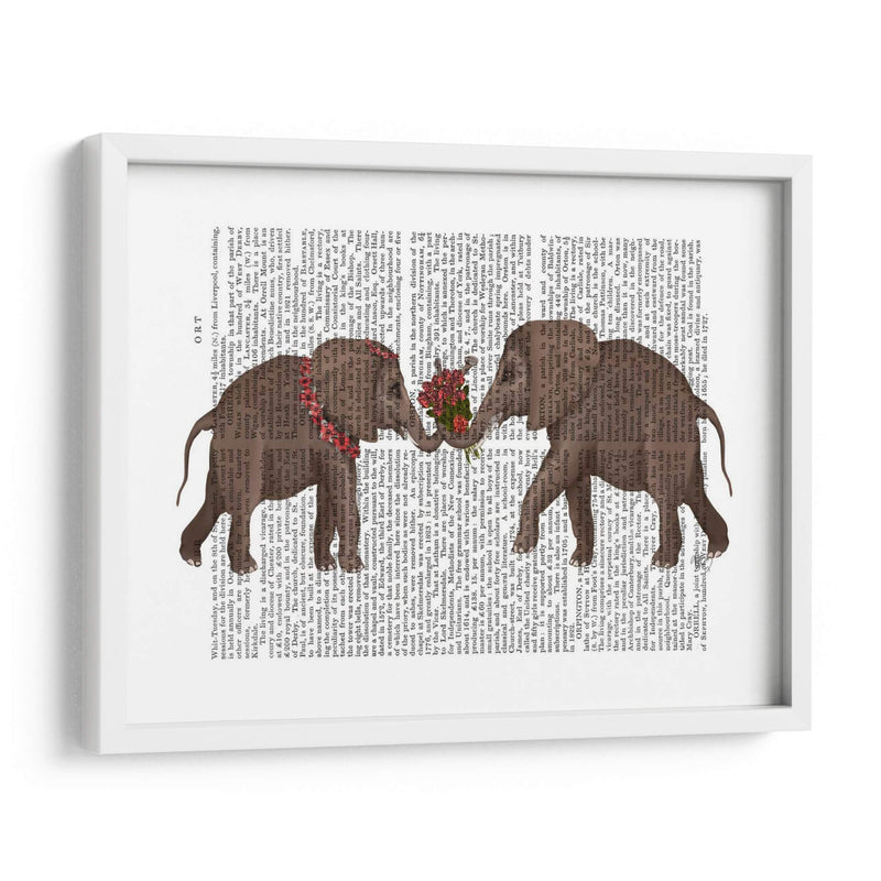 Ramo De Elefantes, Paisaje - Fab Funky | Cuadro decorativo de Canvas Lab